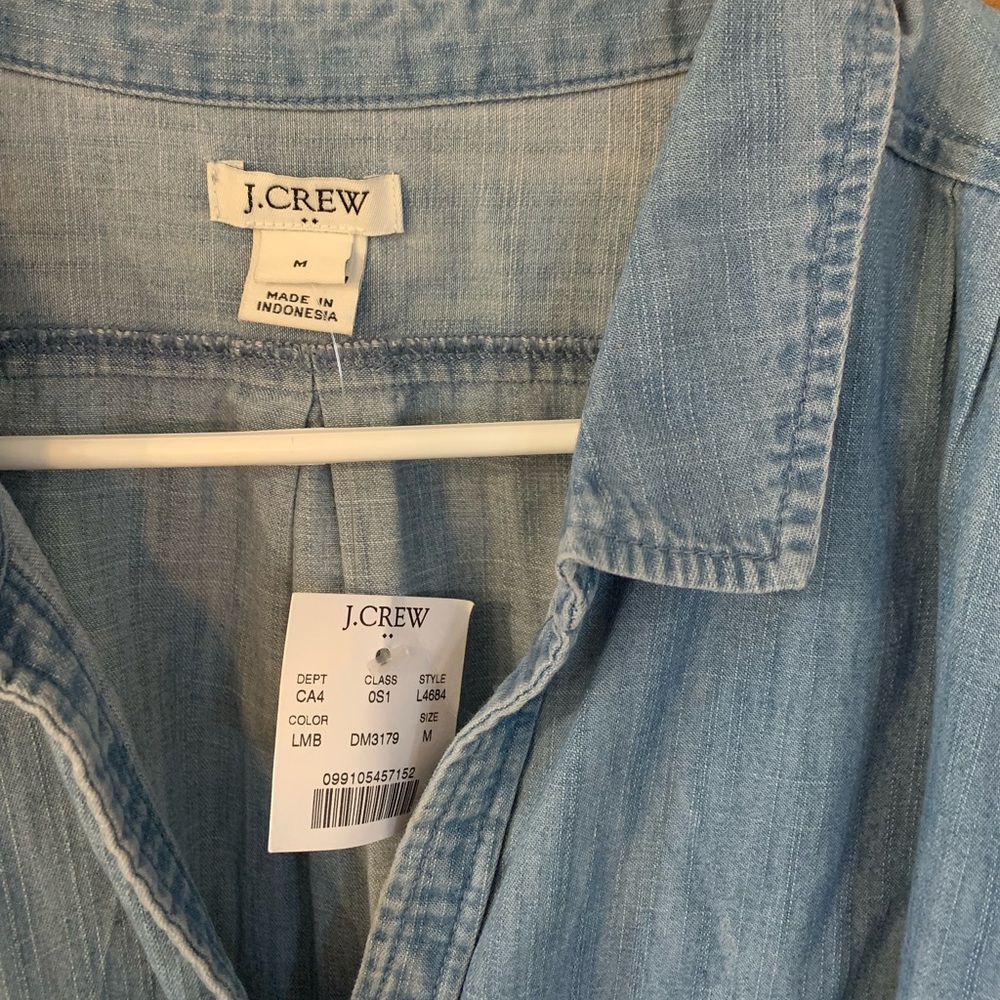 JCrew denim dress